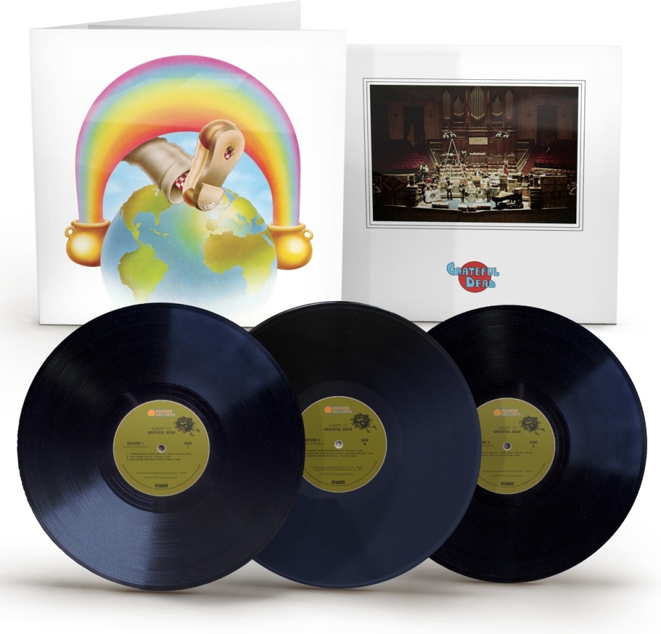 The Grateful Dead - Europe 72 (2022 Reissue, 50th Anniversary Edition, 3 LPs)