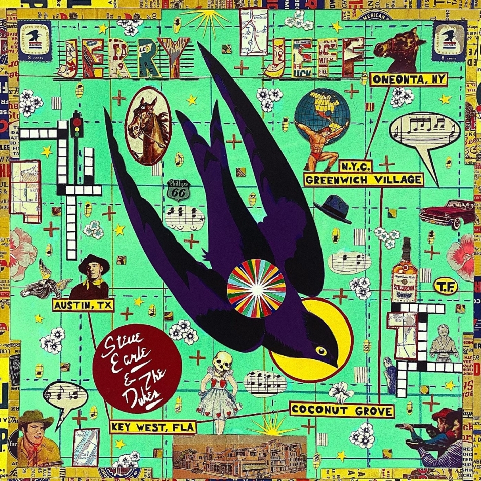 Steve Earle & The Dukes - Jerry Jeff LP