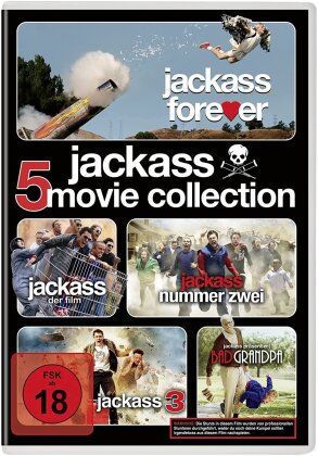 Jackass - 5 Movie Collection (5 DVDs)