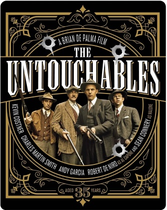 The Untouchables (1987) (Steelbook, 4K Ultra HD + Blu-ray)