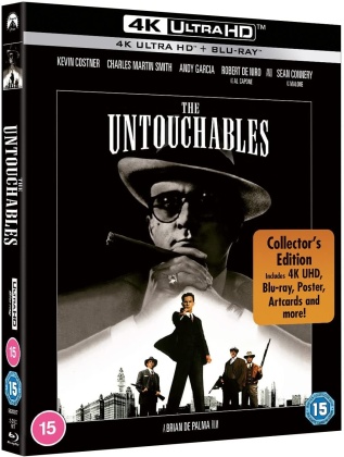 The Untouchables (1987) (Édition Collector, Steelbook, 4K Ultra HD + Blu-ray)