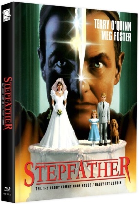 Stepfather 1 & 2 - Daddy kommt nach Hause / Daddy ist zurück (Cover D, Edizione Limitata, Mediabook, Uncut, Unrated, 3 Blu-ray)