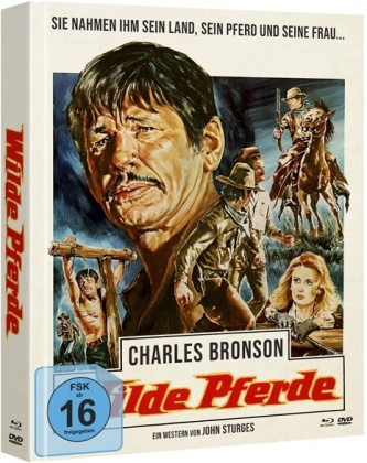 Wilde Pferde (1973) (Cover C, Mediabook, 2 Blu-ray + DVD)
