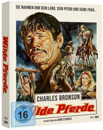 Wilde Pferde (1973) (Cover C, Mediabook, 2 Blu-rays + DVD)
