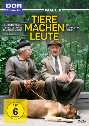 Tiere machen Leute (DDR TV-Archiv, Riedizione, 3 DVD)