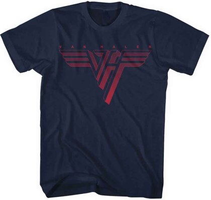 Van Halen Unisex T-Shirt - Classic Red Logo (XXXXX-Large)