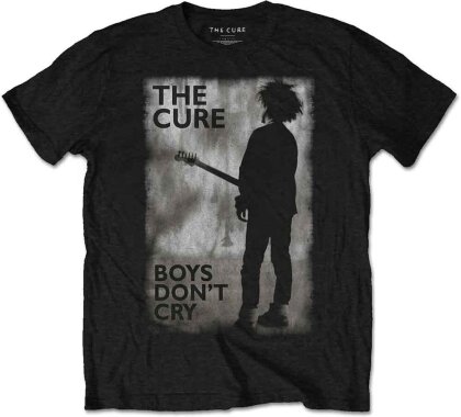 The Cure Unisex T-Shirt - Boys Don't Cry Black & White (XXXXX-Large)