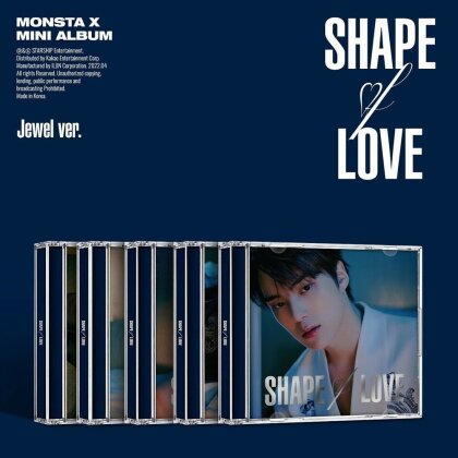 Monsta X (K-Pop) - Shape Of Love (Jewel Case)