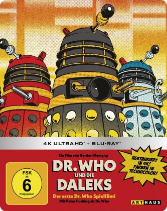 Dr. Who und die Daleks (1965) (Arthaus, Limited Edition, Steelbook, 4K Ultra HD + Blu-ray)