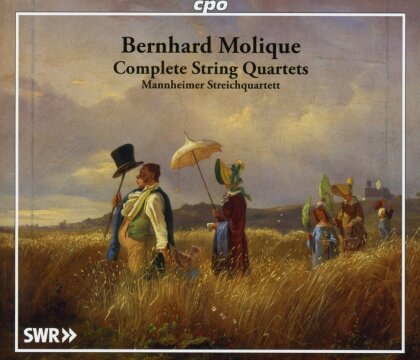 Mannheimer Streichquartett & Wilhelm Bernhard Molique (1802-1869) - Complete String Quartets (4 CDs)