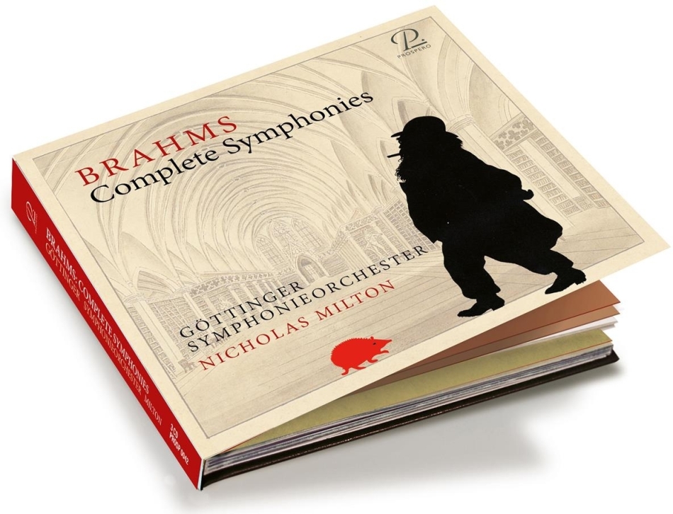 Göttinger Sinfonieorchester, Nicholas Milton & Johannes Brahms (1833-1897) - Complete Symphonies (3 CDs)