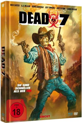 Dead 7 (2016) (Limited Edition, Mediabook, Uncut, Blu-ray + DVD)