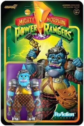 Mighty Morphin' Power Rangers: Super7 - Reaction Figure Wave 3 - Squatt