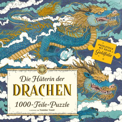 Die Hüterin der Drachen - 1000 Teile Puzzle