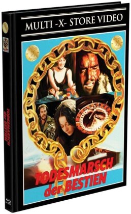 Todesmarsch der Bestien (1972) (Cover B, Limited Edition, Mediabook, Blu-ray + DVD)