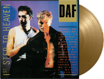D.A.F. (Deutsch Amerikanische Freundschaft) - 1St Step To Heaven (2022 Reissue, Music On Vinyl, Limited to 1000 Copies, Gold Vinyl, LP)