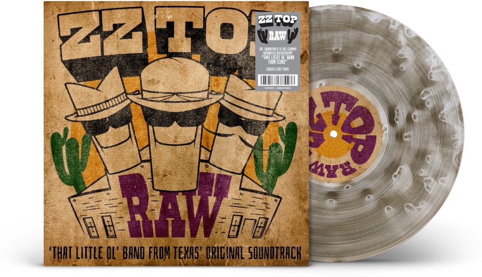 ZZ Top - RAW (That Little Ol' Band From Texas) - OST (Indie Exclusive, Limited Edition, Grey Vinyl, LP)