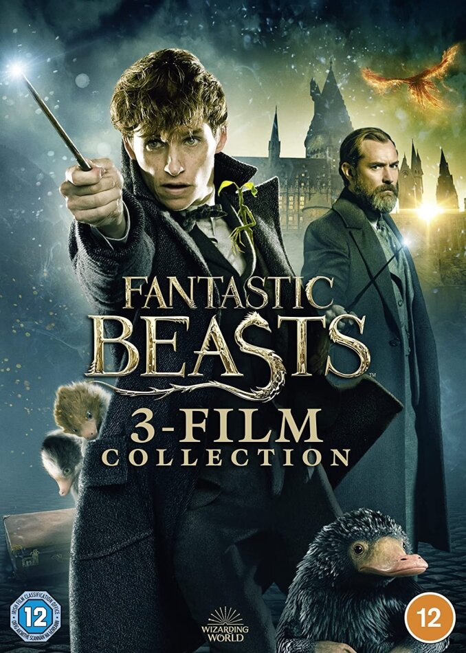 Fantastic Beasts 1-3 - 3-Film Collection (3 DVD)