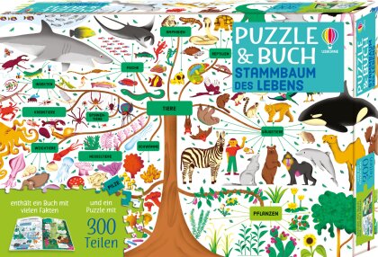 Puzzle & Buch - Stammbaum des Lebens