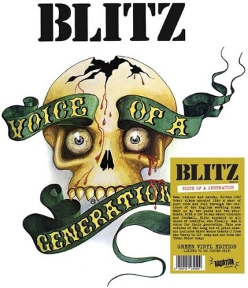 Blitz - Voice Of A Generation (2022 Reissue, Green Vinyl, LP)