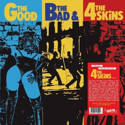 4 Skins - Good, The Bad & The 4 Skin (2022 Reissue, Yellow Vinyl, LP)