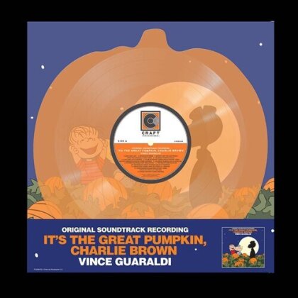 Vince Guaraldi - It's The Great Pumpkin, Charlie Brown - OST (2022 Reissue, Concord Records, Édition Limitée, Orange/Clear Vinyl, LP)