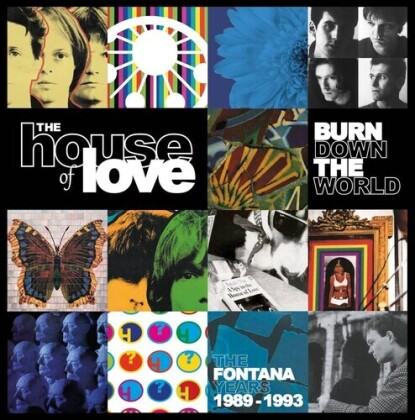 House Of Love - Burn Down The World (Boxset, Cherry Red, 8 CDs)