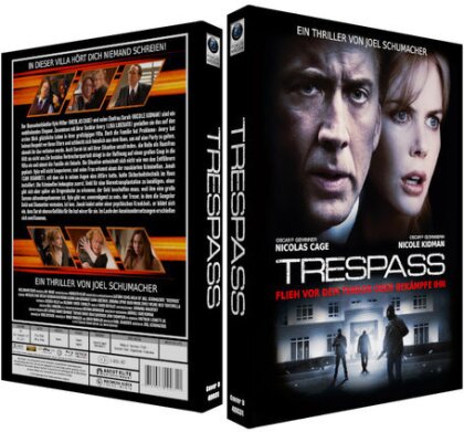 Trespass (2011) (Cover B, Edizione Limitata, Mediabook, Blu-ray + DVD)
