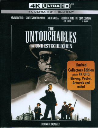Die Unbestechlichen (1987) (Limited Collector's Edition, Steelbook, 4K Ultra HD + Blu-ray)