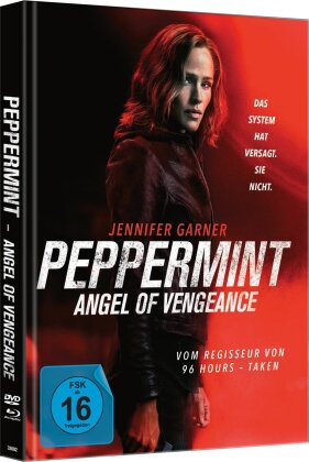 Peppermint - Angel of Vengeance (2018) (Cover C, Limited Edition, Mediabook, Uncut, Blu-ray + DVD)
