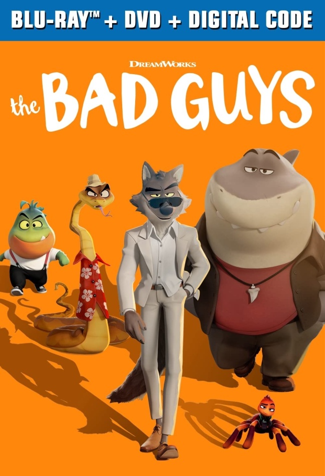 The Bad Guys (2022) (Blu-ray + DVD)