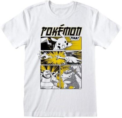 T-shirt - Anime Style Cover - Pokemon - S - Grösse S