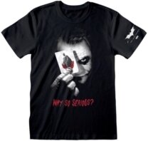 DC The Dark Knight: Why So Serious - T-Shirt with Sleeve Print