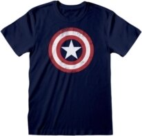 Marvel Comics Captain America: Shield Distressed - T-Shirt