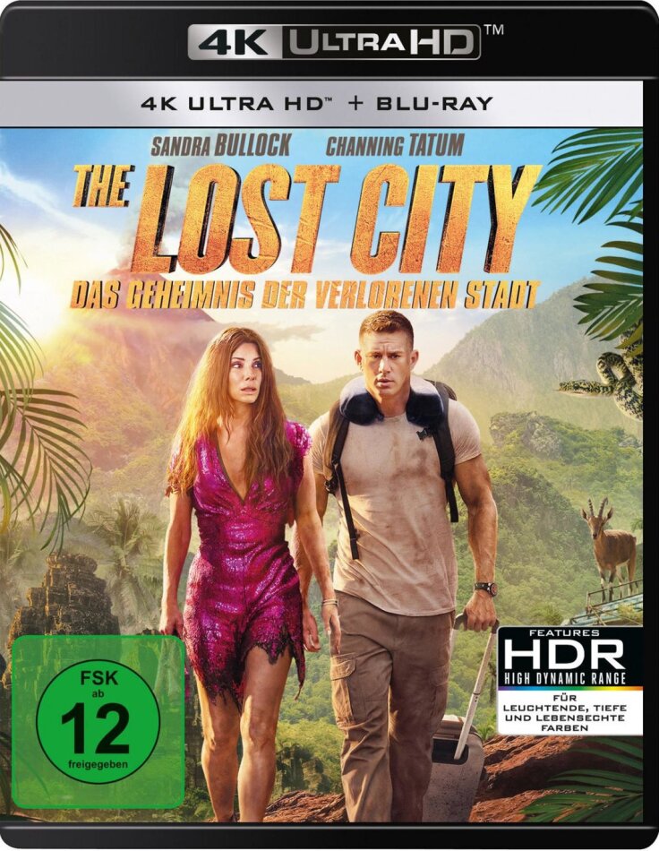 The Lost City - Das Geheimnis der verlorenen Stadt (2022) (4K Ultra HD + Blu-ray)