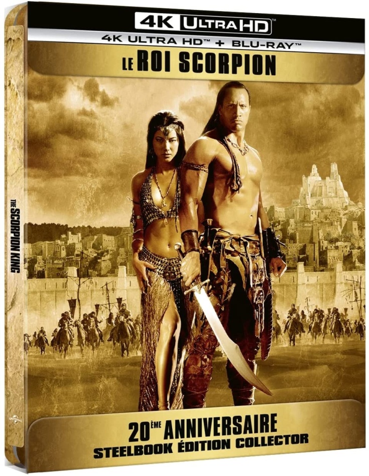 Le Roi Scorpion (2002) (20th Anniversary Edition, Limited Edition, Steelbook, 4K Ultra HD + Blu-ray)