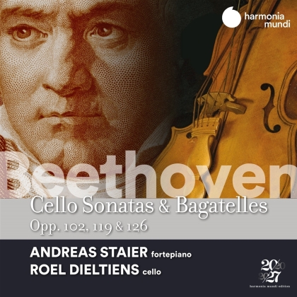 Ludwig van Beethoven (1770-1827), Roel Dieltiens & Andreas Staier (*1955) - Cello Sonatas Op. 102
