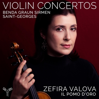 Franz Benda (1709-1786), Graun, Maddalena Laura Lombardini Sirmen (1735-1799), Saint-Georges, Zefira Valova, … - Violin Concertos