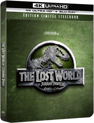 The Lost World - Jurassic Park 2 (1997) (Limited Edition, Steelbook, 4K Ultra HD + Blu-ray)