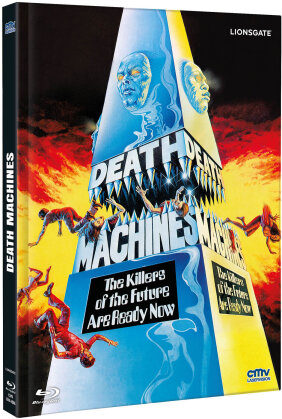Death Machines (1976) (Cover A, Limited Edition, Mediabook, Blu-ray + DVD)