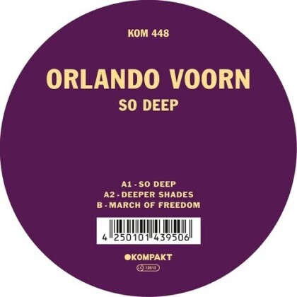 Orlando Voorn - So Deep (12" Maxi)