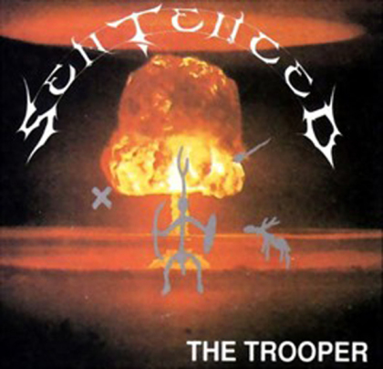 Sentenced - The Trooper (2022 Reissue, Orange Marbled Vinyl, LP)