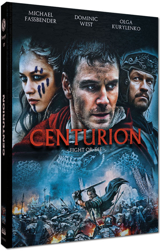Centurion - Fight or Die (2010) (Cover C, Repak Edition, Limited Edition, Mediabook, Blu-ray + DVD)