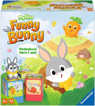 My first Funny Bunny, d/f/i - ab 18 Monaten, 1-3 Spieler,