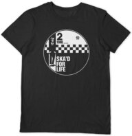 2 Tone - Ska For Life Black Medium T-Shirt