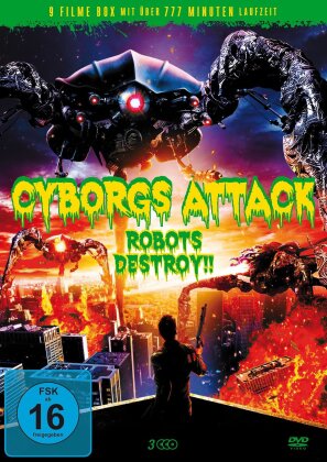 Cyborgs attack - Robots destroy!! (3 DVDs)