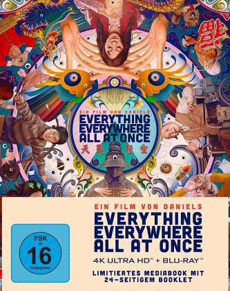 Everything Everywhere All at Once (2022) (Limited Edition, Mediabook, 4K Ultra HD + Blu-ray)