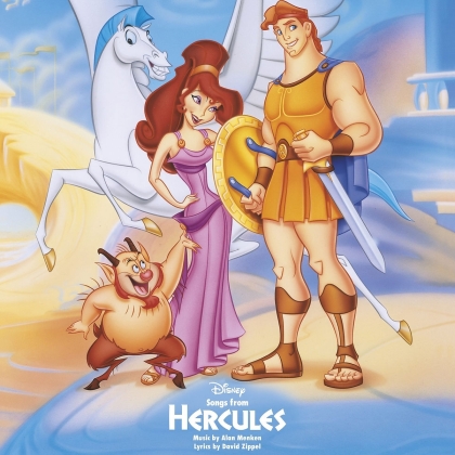 Songs From Hercules - OST (2022 Reissue, Disney, 25th Anniversary Edition, Orange Vinyl, LP)