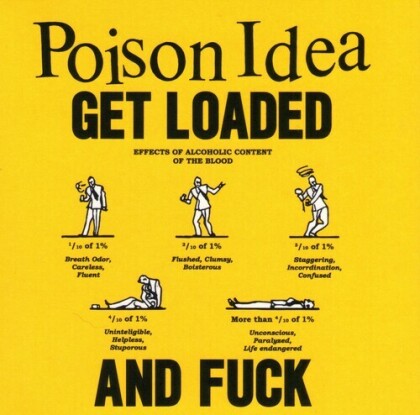 Poison Idea - Get Loaded & Fuck (2022 Reissue, American Leather Records, LP)