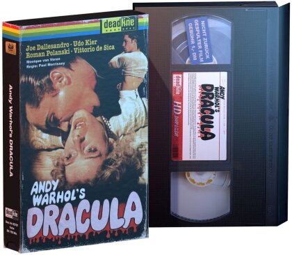 Andy Warhol's Dracula (1974) (VHS Retro Edition, Limited Edition, Blu-ray + DVD)